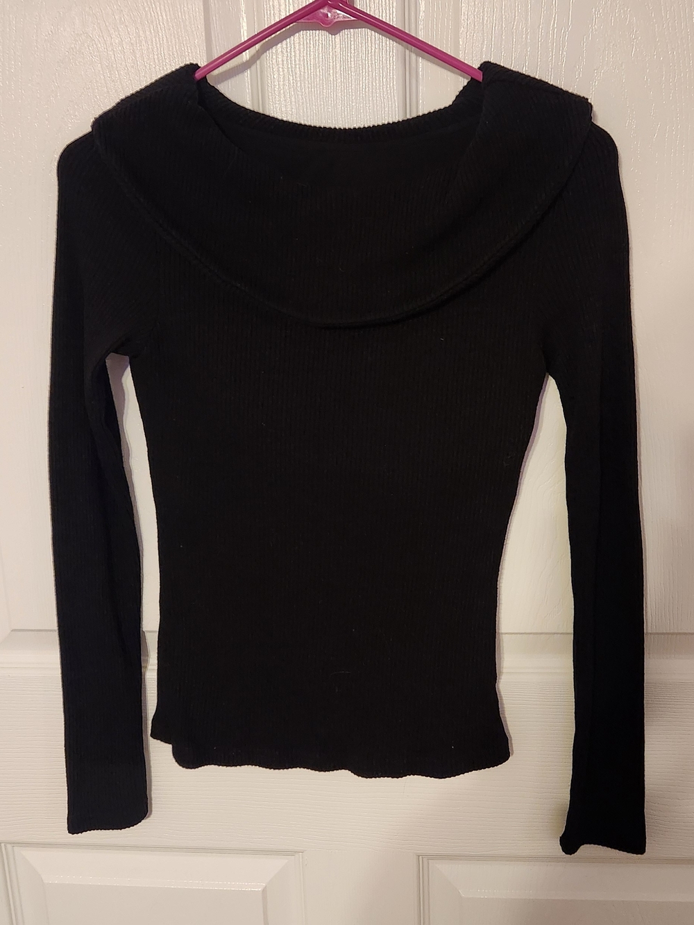 OGL Women's Black Sweater - Classic Knit Pullover (S)